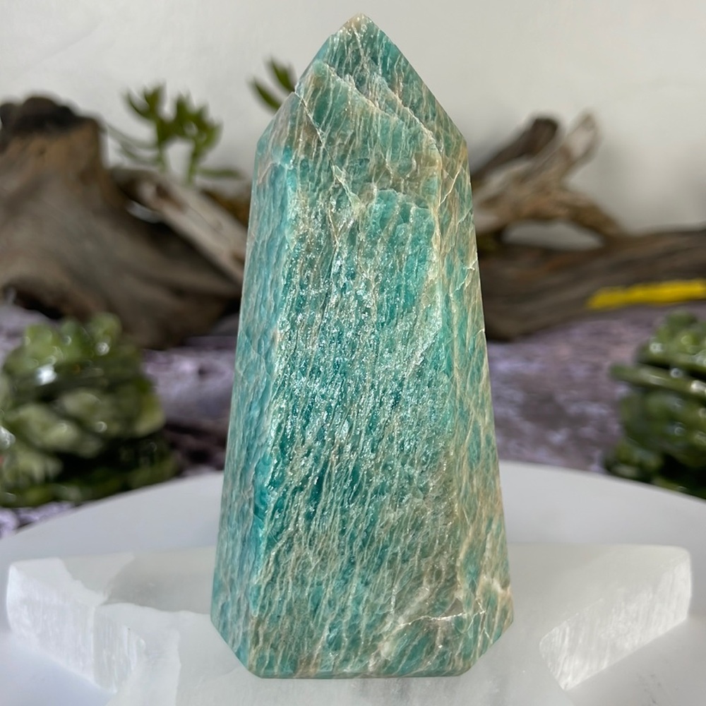 AMAZONITE Crystal Tower